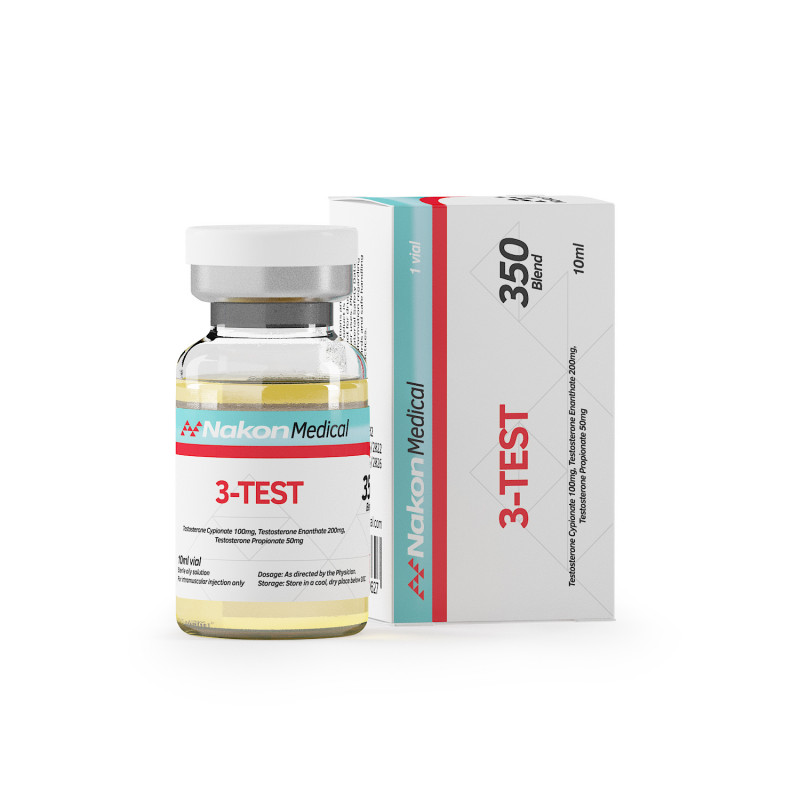 3-Test 350 Blend 350 Mg 10 Ml Nakon Medical INT 3-Test 350 Blend 350 Mg 10 Ml Nakon Medical INT