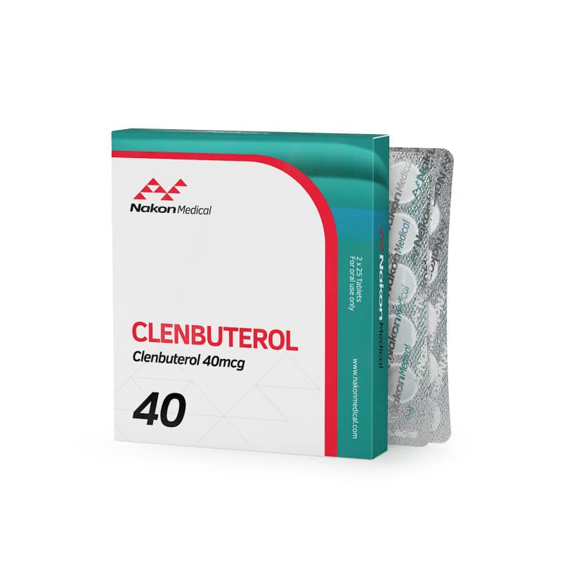 Clenbuterol 40mcg 50 Tablets Nakon Medical INT Clenbuterol 40mcg 50 Tablets Nakon Medical INT
