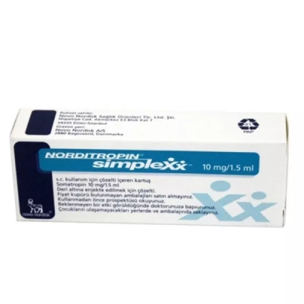 Norditropin 10 Mg (30 Iu) Simplex Novo Nordisk Norditropin 10 Mg (30 Iu) Simplex Novo Nordisk