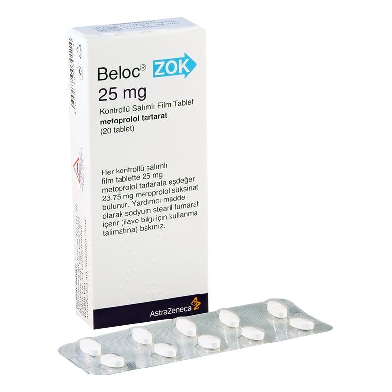 Beloc 25 Mg 20 Tablets AstraZeneca Beloc 25 Mg 20 Tablets AstraZeneca