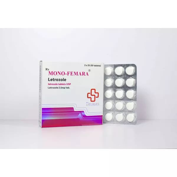 Mono Femara 2.5 Mg 50 Tablets Beligas Pharma INT Mono Femara 2.5 Mg 50 Tablets Beligas Pharma INT