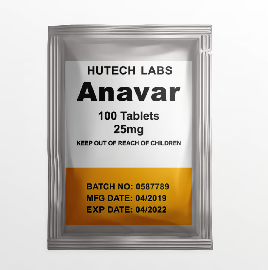 Anavar 25 Mg 100 Tablets Hutech Labs USA Anavar 25 Mg 100 Tablets Hutech Labs USA
