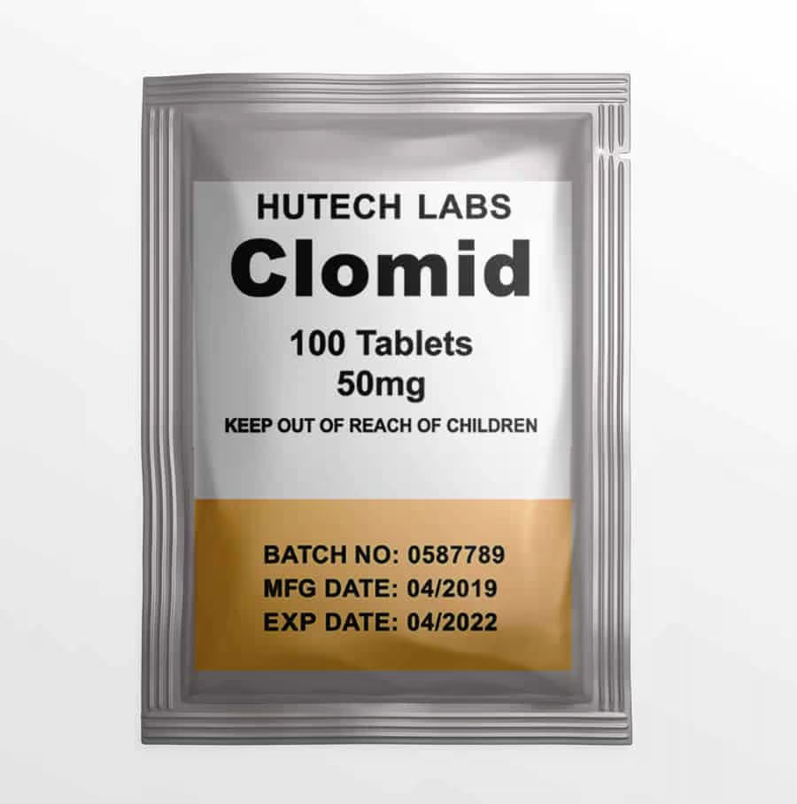 Clomid 50 Mg 100 Tablets Hutech Labs USA Clomid 50 Mg 100 Tablets Hutech Labs USA