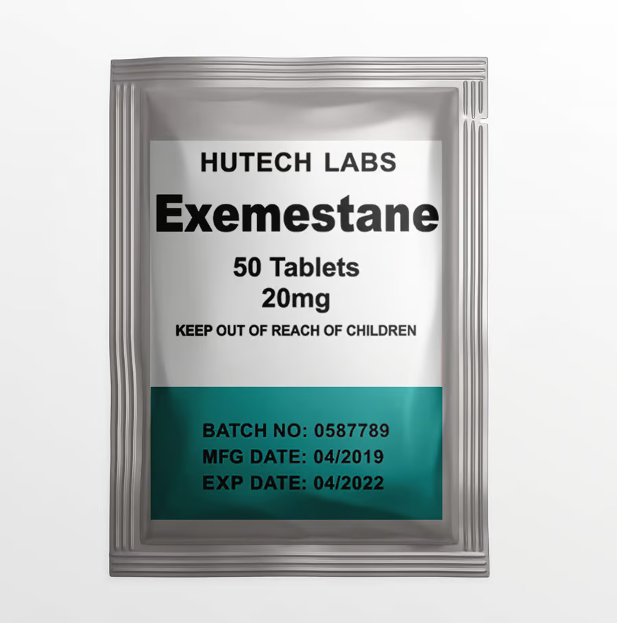 Exemestane 20 Mg 50 Tablets Hutech Labs USA Exemestane 20 Mg 50 Tablets Hutech Labs USA