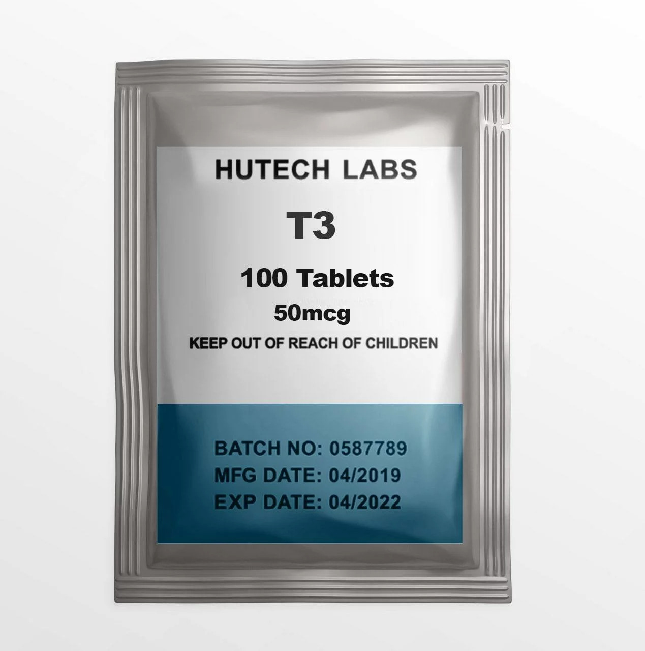 T3 Cytomel 50 Mg 100 Tablets Hutech Labs USA T3 Cytomel 50 Mg 100 Tablets Hutech Labs USA