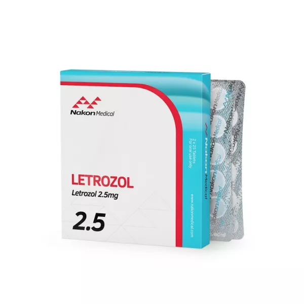 Letrozole 2.5 Mg 50 Tablets Nakon Medical INT Letrozole 2.5 Mg 50 Tablets Nakon Medical INT
