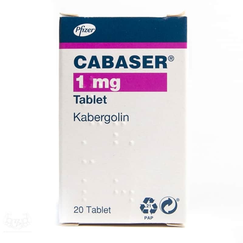 Cabaser (Dostinex) 1mg 20 Tablets Pfizer Cabaser (Dostinex) 1mg 20 Tablets Pfizer