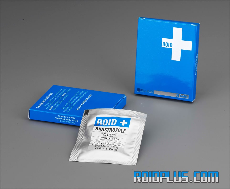 Anastrozole (Arimidex) 1 Mg 30 Tabs Roid Plus