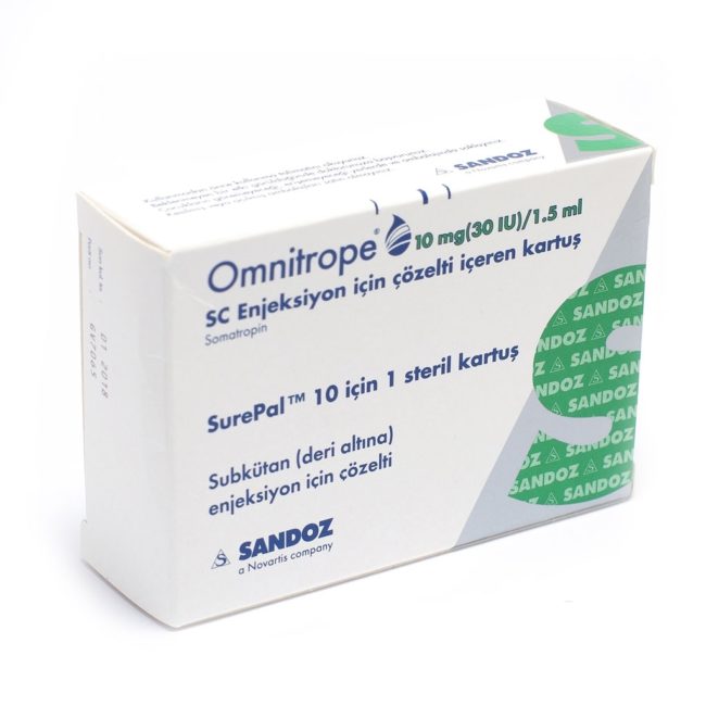 Omnitrope Somatropin 30 Iu (10 Mg) Sandoz Omnitrope Somatropin 30 Iu (10 Mg) Sandoz