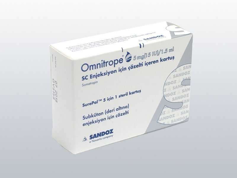Omnitrope Somatropin 15 Iu (5mg) Sandoz Omnitrope Somatropin 15 Iu (5mg) Sandoz