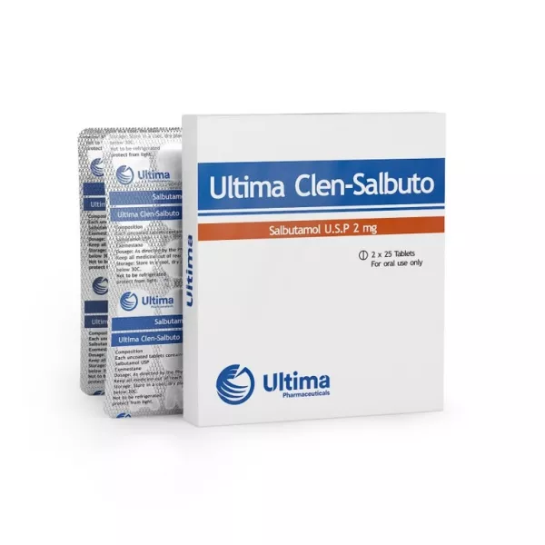 ULTIMA-CLEN-SALBUTO 2 Mg 50 Tablets Ultima Pharma INT ULTIMA-CLEN-SALBUTO 2 Mg 50 Tablets Ultima Pharma INT